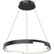 Anello Minor LED 24 inch Black Pendant Ceiling Light